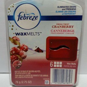 Febreze Fresh Twist Cranberry Wax Melts 6 Packs